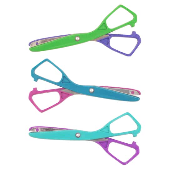 Westcott® Economy 5.5” Blunt Plastic Safety Scissors, 24 Pack